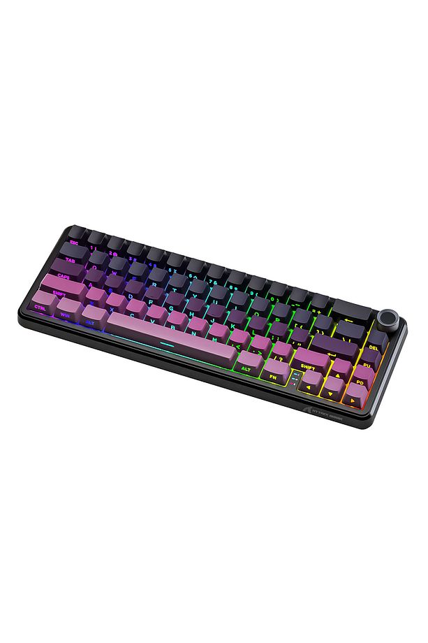 Attack Shark X66 Kablosuz Mekanik Klavye Side Printed PBT Keycaps - 5