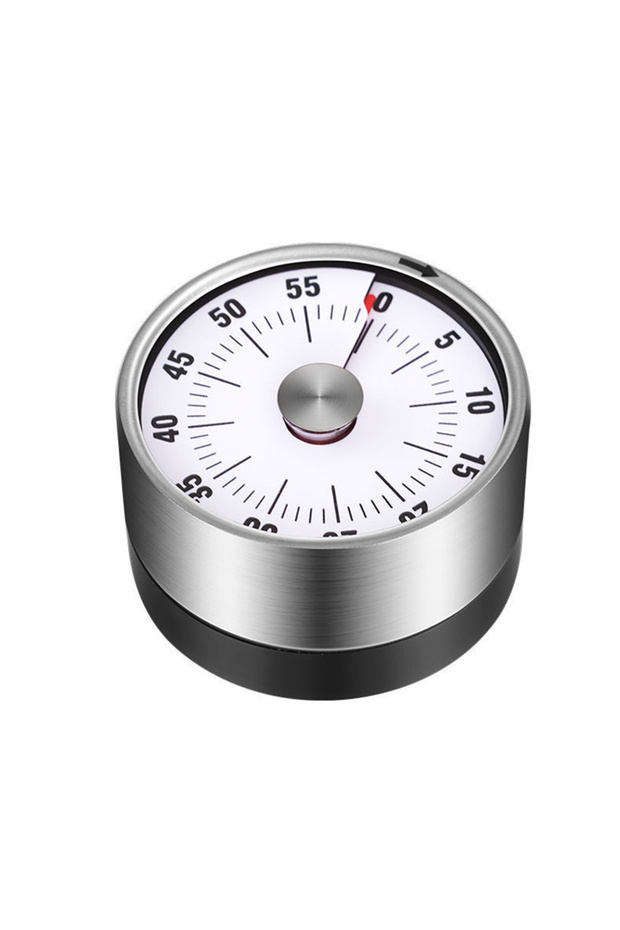 عداد تنازلي مرئي لمدة 60 دقيقة مع مؤقت مطبخ ميكانيكي مغناطيسي - 1