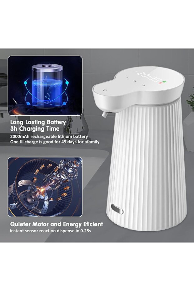 USB Portable Foam Machine Automatic Sensor Hand Sanitizer 500ML - 5