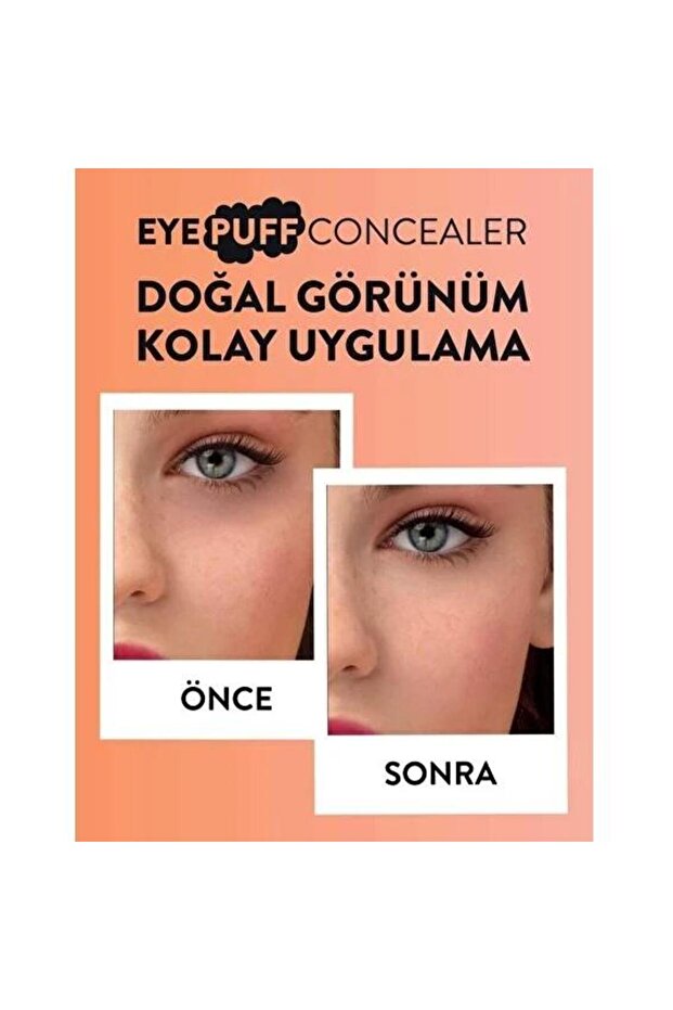 Eye Puff Concealer Kapatıcı 006 Medium Beige - 3