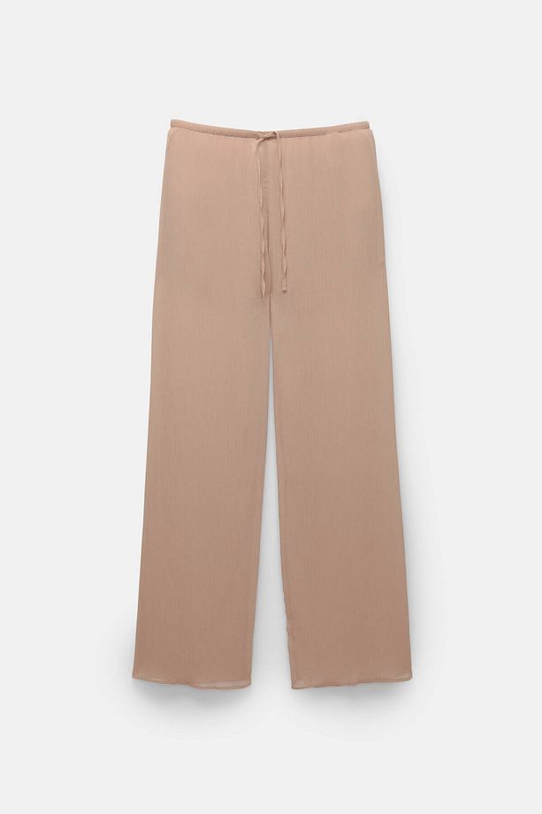 Dökümlü rustik jogger pantolon - 6