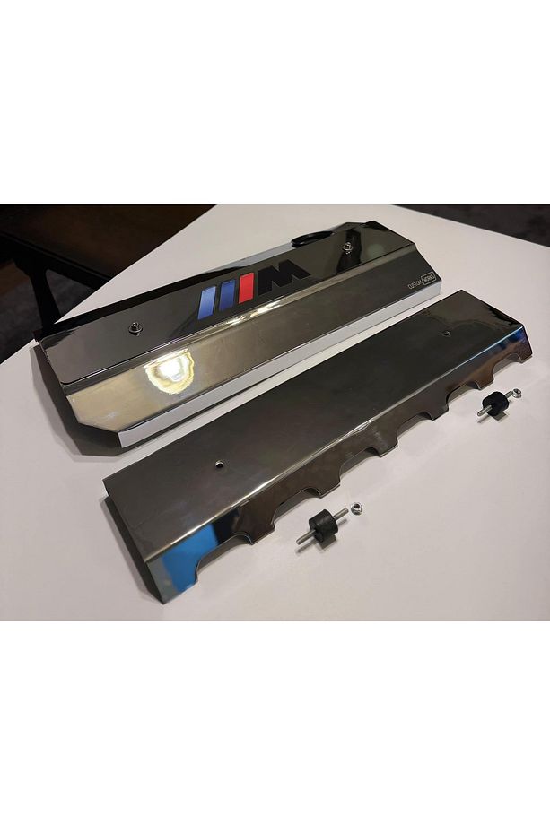 BMW KOMPLE KROM E36 E46 E39 E34 E60 M50 M52 M54 MOTOR ÜST KAPAĞI VE ENJEKTÖR ÜST KAPAĞI SET OLARAK - 3