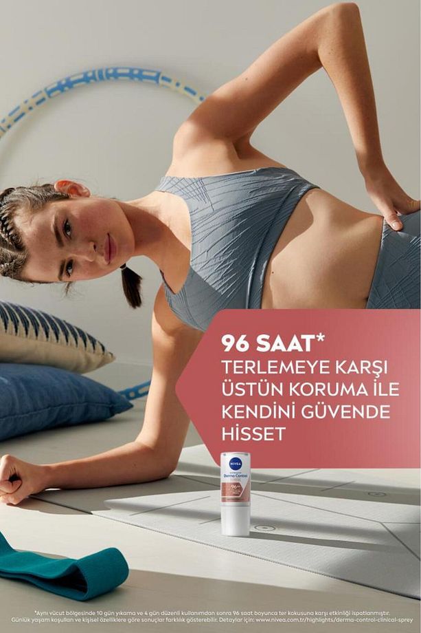 Kadın Creme Soft Duş Jeli 500ml Ve Roll-on Deodorant Derma Control Clinical 50ml, 96 Saat Ter Koruma - 3