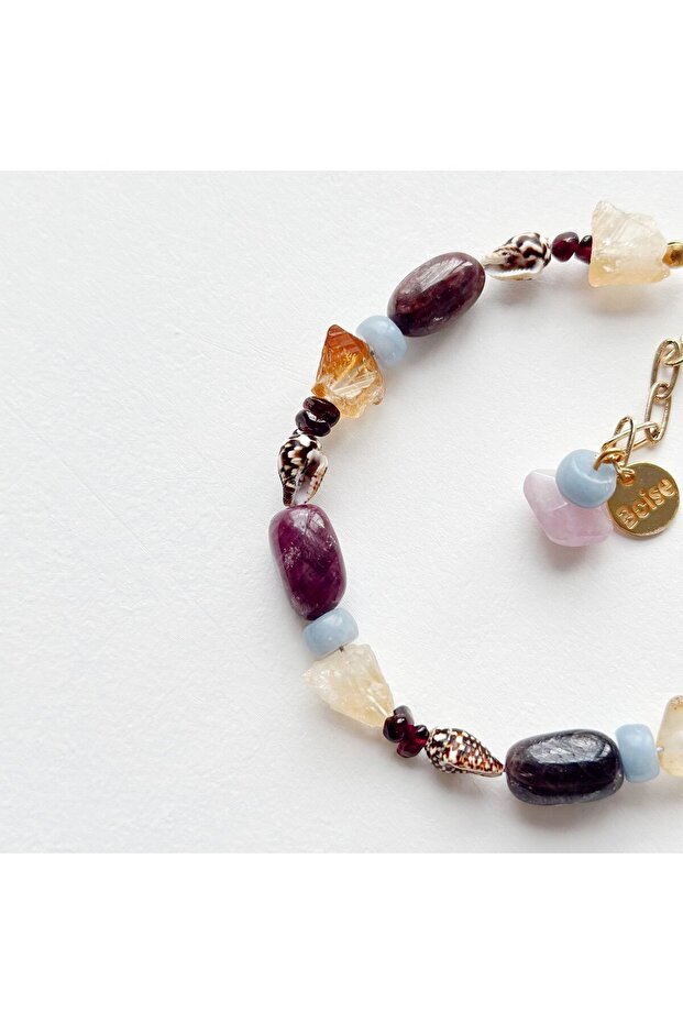 Ruby Shell Bracelet / Bileklik - 4