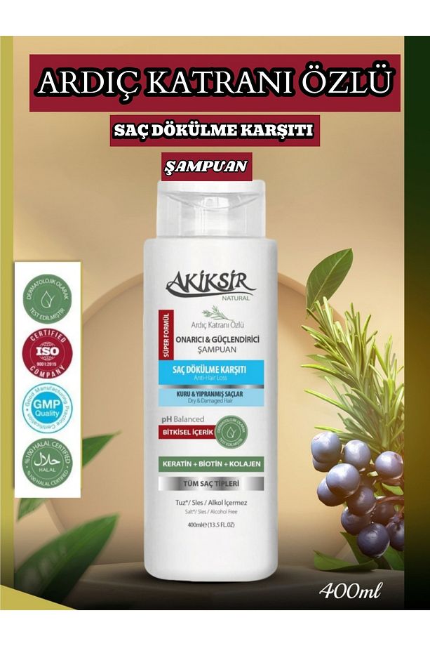 Bitkisel Ardiç Katranı Şampuan 400ml - 1