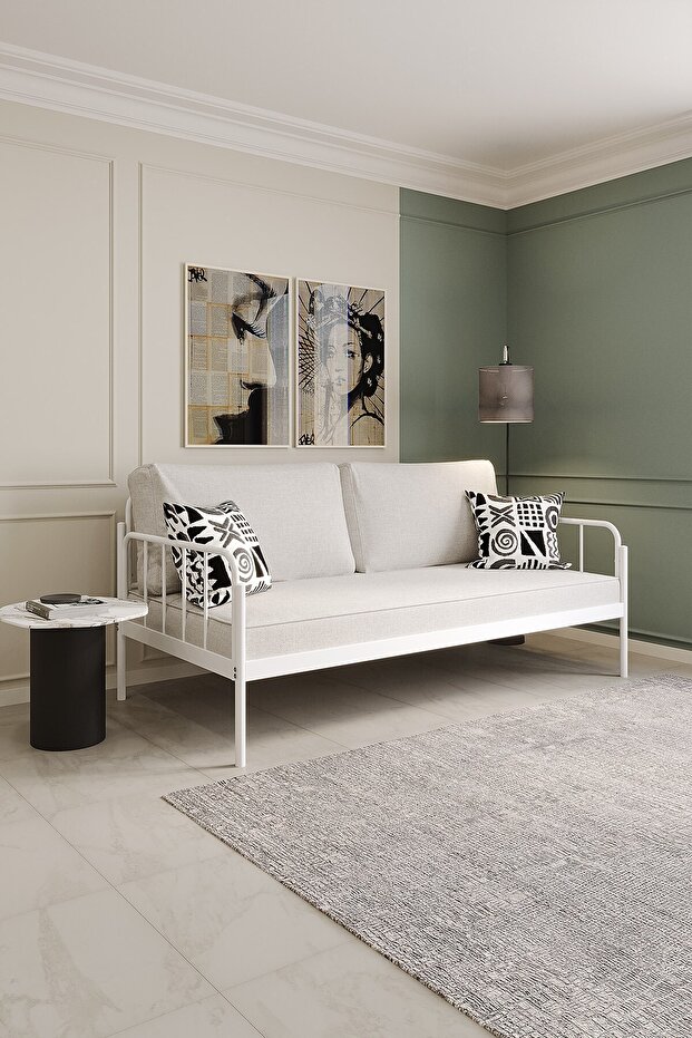 Argimo Sofia Sedir Metal Karyola - 1