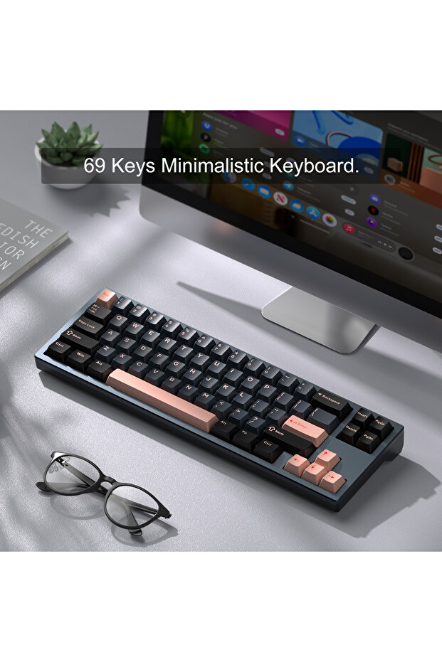 Captain72 Rapid Trigger Gaming Manyetik Klavye Hall Effect - 6