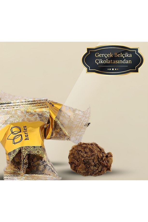 Çıtır Belçika Çikolatalı Hurma crispy choco dates 200 gr X 4 Adet - 5
