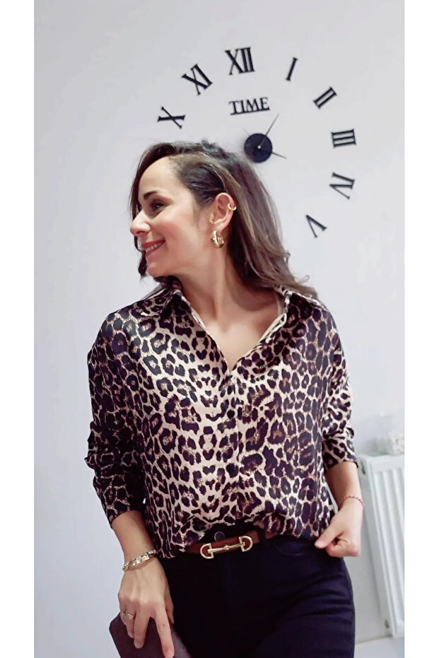Leopar gömlek - 1