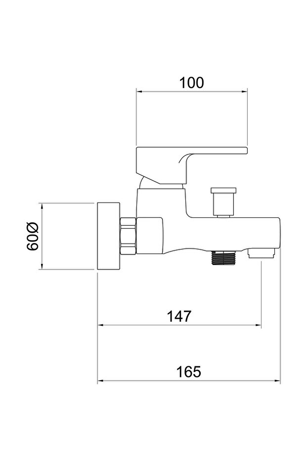Lento Banyo Bataryası-mat Siyah - 5