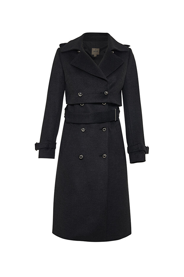 8096111 Gömlek Yaka Kaban - 1