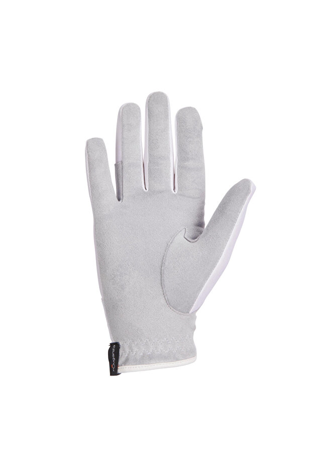 Fouganza Basic Binici Eldiveni - Çocuk - Beyaz - 6