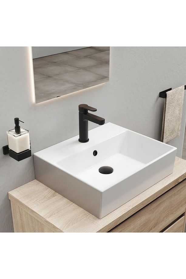Lento Lavabo Bataryası - Regular - Mat Siyah - 3
