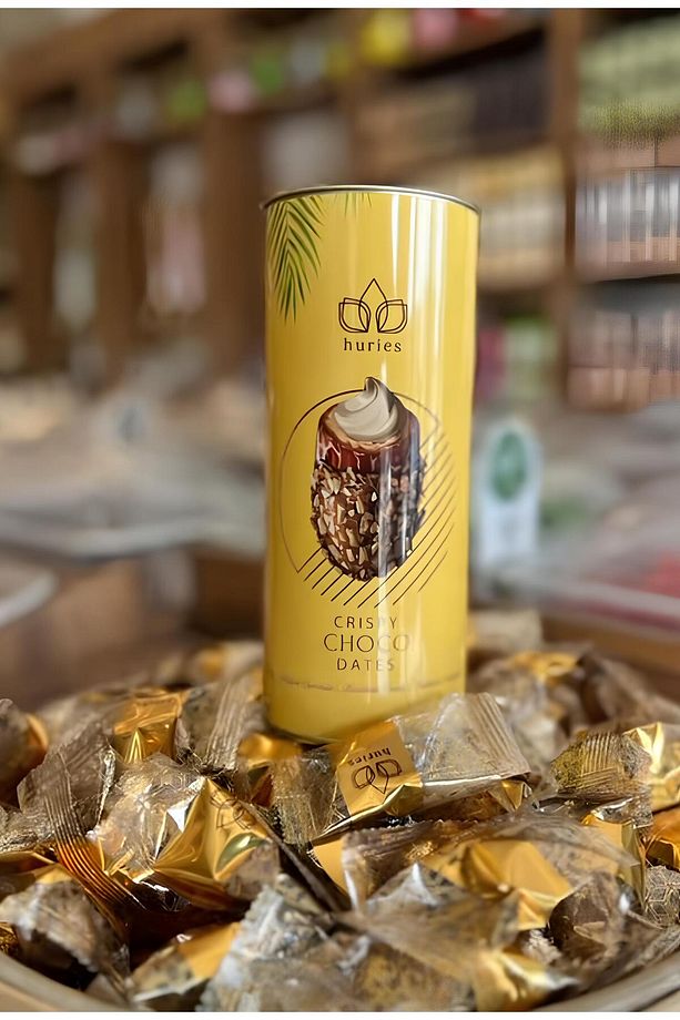 Çıtır Belçika Çikolatalı Hurma crispy choco dates 200 gr X 4 Adet - 4