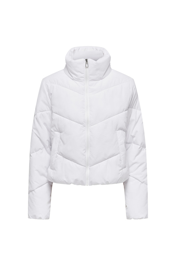 Maggi Solid Kadın Beyaz Mont (15304020-BW) - 4