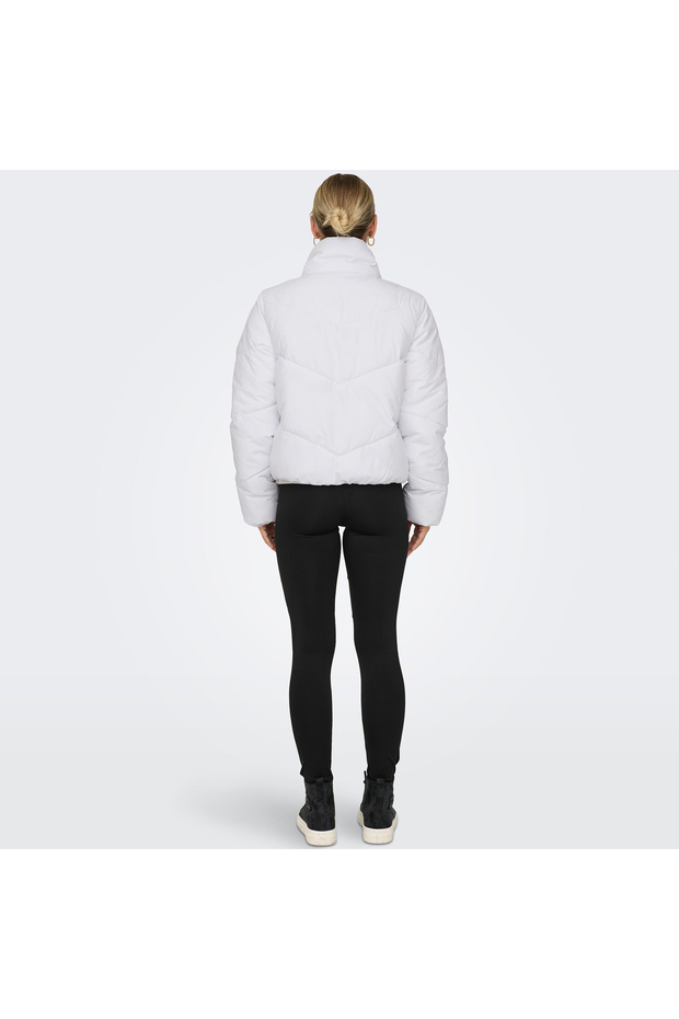 Maggi Solid Kadın Beyaz Mont (15304020-BW) - 2