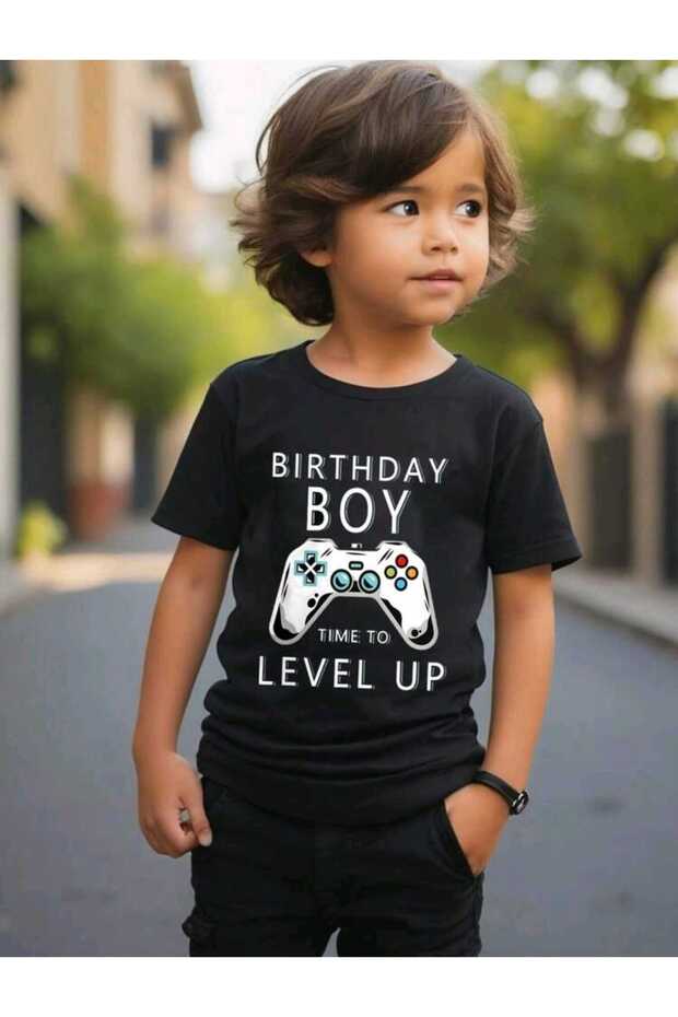 Children's Assorted Mixed Printed Crew Neck Cotton T-Shirt