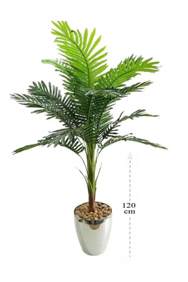 Artificial palm tree simulation tree with natural texture, 120 cm high - 2