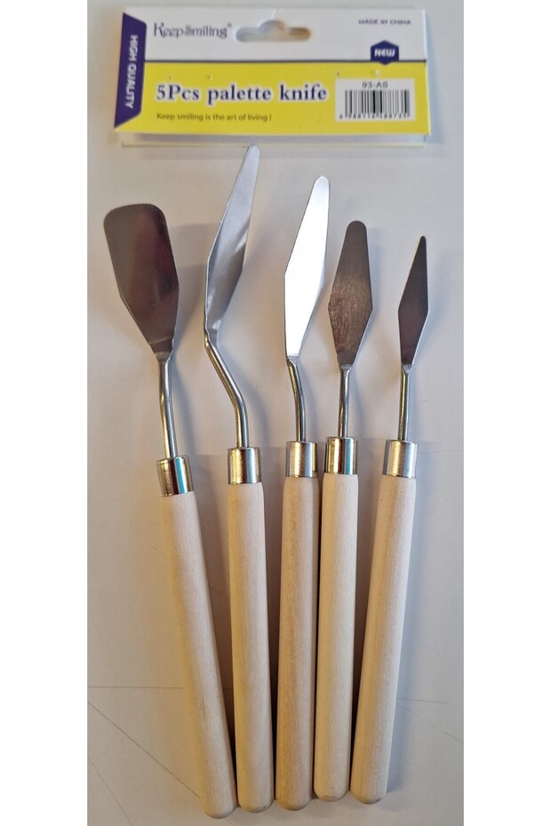 5 Li Metal Spatula Seti - 1