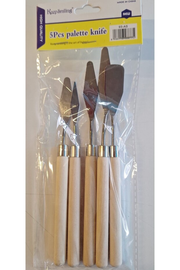 5 Li Metal Spatula Seti - 4