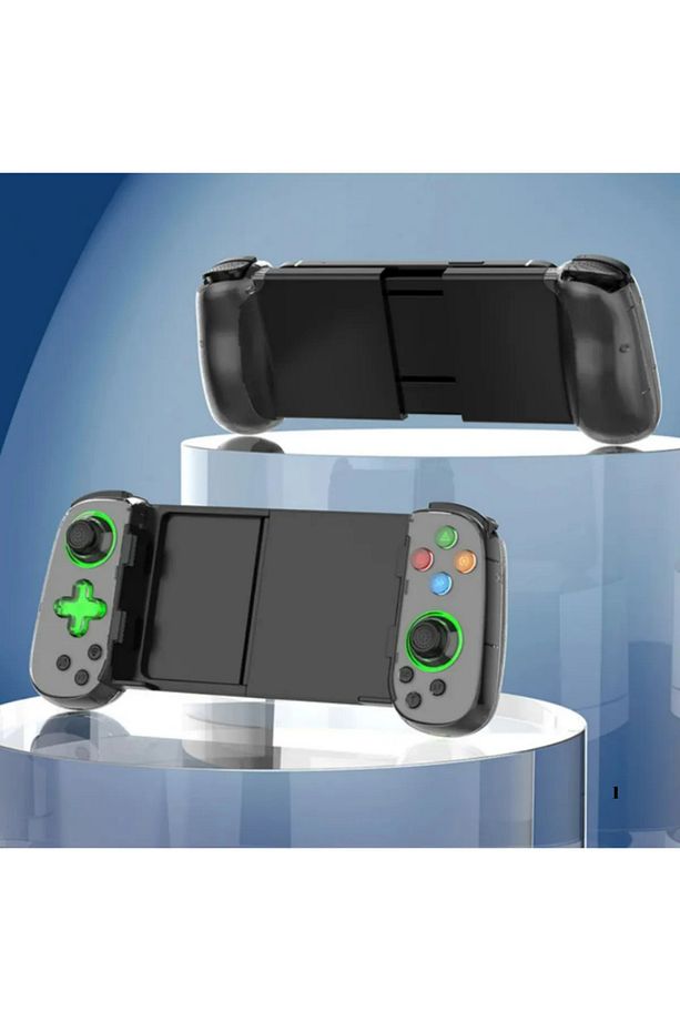 Teleskopik Cep Telefonu Gamepad Bluetooth Uyumlu 5.0 Android İos Ps4 İçin Kablosuz konsol D7 - 3