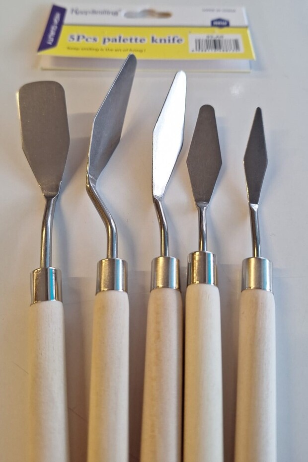 5 Li Metal Spatula Seti - 2