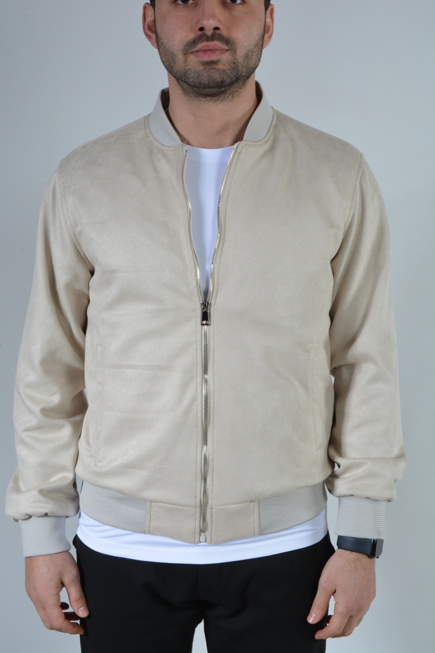 SÜET BOMBER CEKET - 3