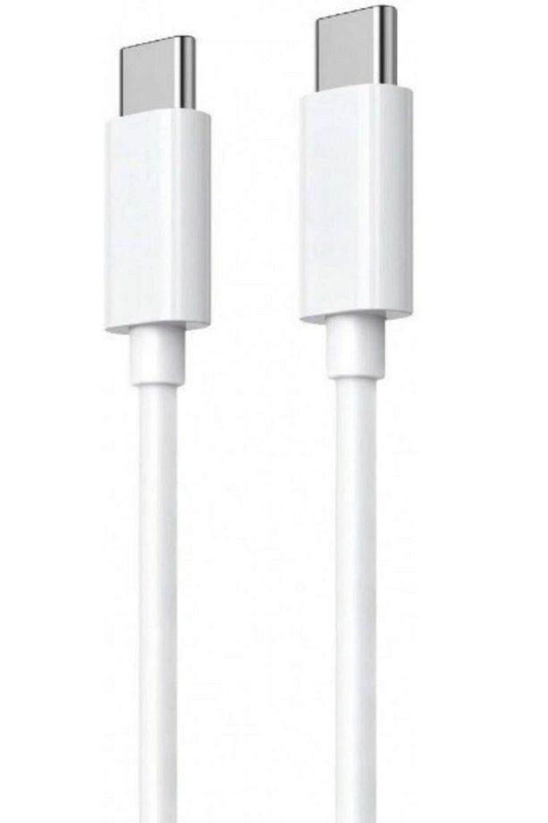 Type-c To Type-c Pd 18w Kısa Hızlı Powerbank Şarj Ve Data Kablosu - Beyaz 20cm C-453 - 4