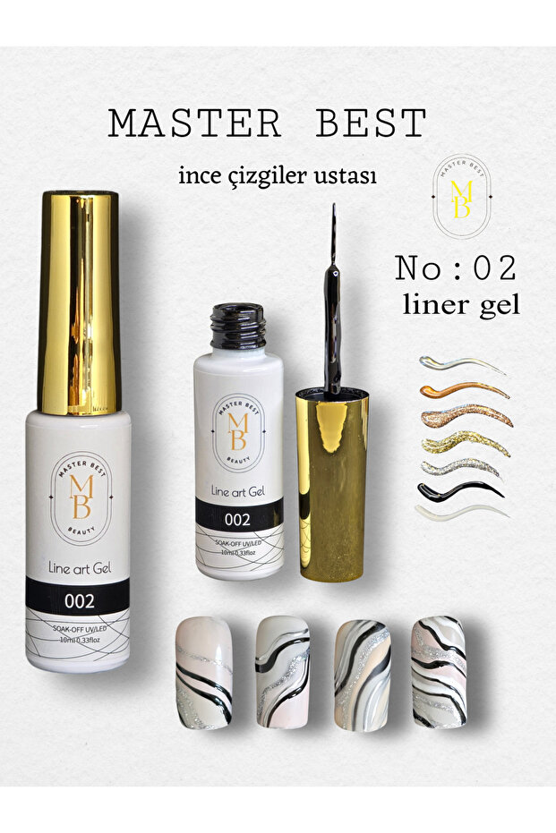 MASTER BEST Liner gel 10ml - 3