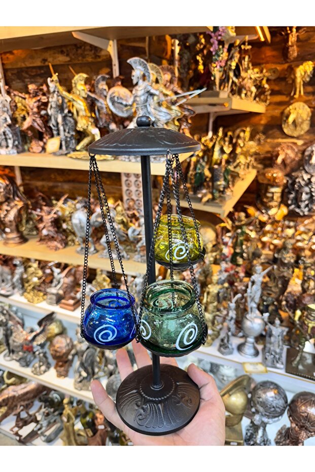 Cam mumluk 3 lü - 1