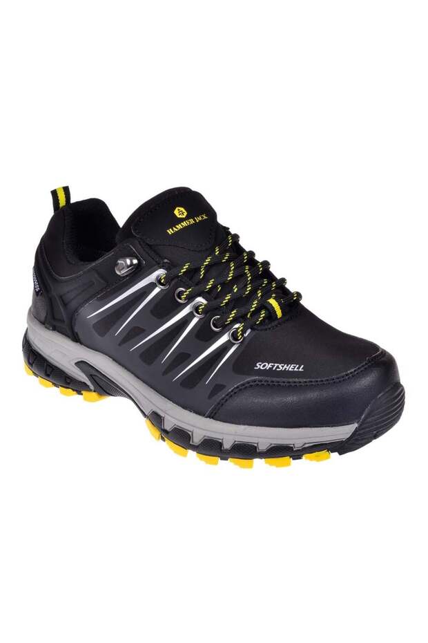 Waterproof Outdoor Women's Sports Shoes Hj-19905-Z Black Yellow