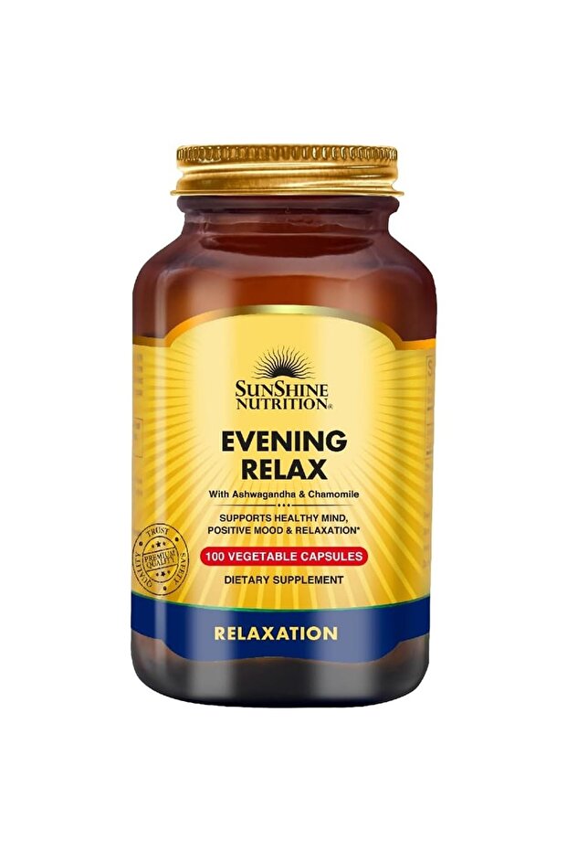 Nutrition Evening Relax With Ashwagandha & Chamomile - 100 Vegetable Capsules