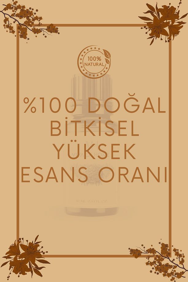 Amber Çiçeği Aromaterapi Uçucu Yağ Esansiyel Buhurdanlık Yağı 10ml - 8