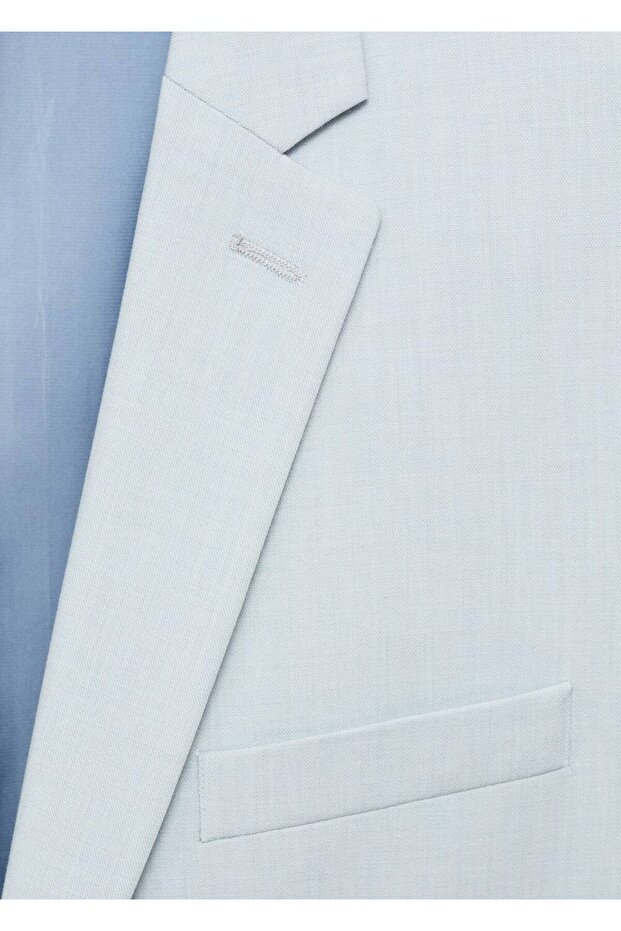Streç kumaştan süper dar kesim blazer ceket - 7