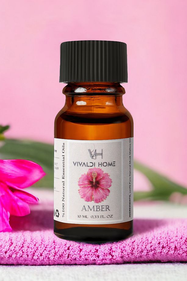 Amber Çiçeği Aromaterapi Uçucu Yağ Esansiyel Buhurdanlık Yağı 10ml - 5