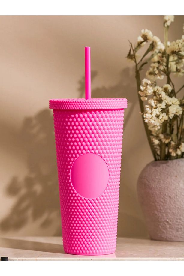 LCW ACCESSORIES Baskılı Pipetli Bardak - 4