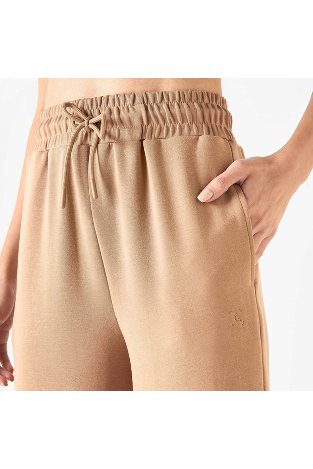 Track Pants with Drawstring Closure and Pockets - 4