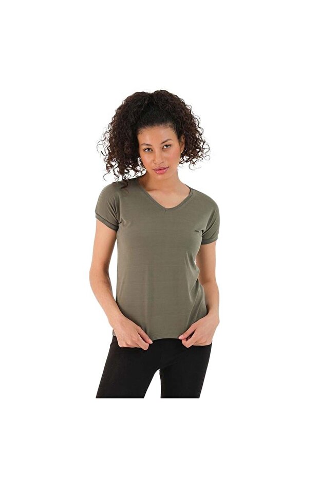 Play-Haki Women's T-Shirt St12Tk291-800 Green