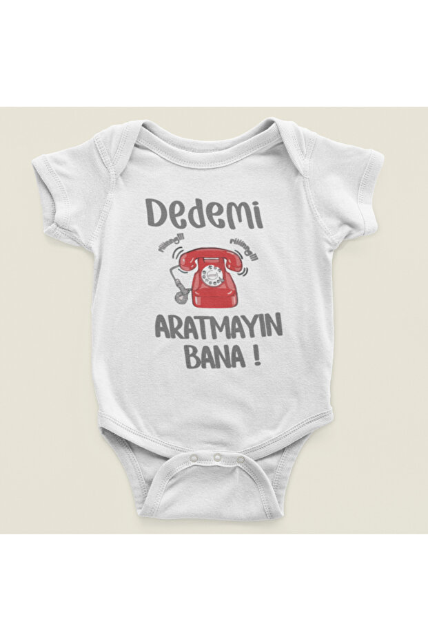 Don'T Make My Grandfather Look for Me! Written Cotton Soft Unisex Snap Fastener Bodysuit