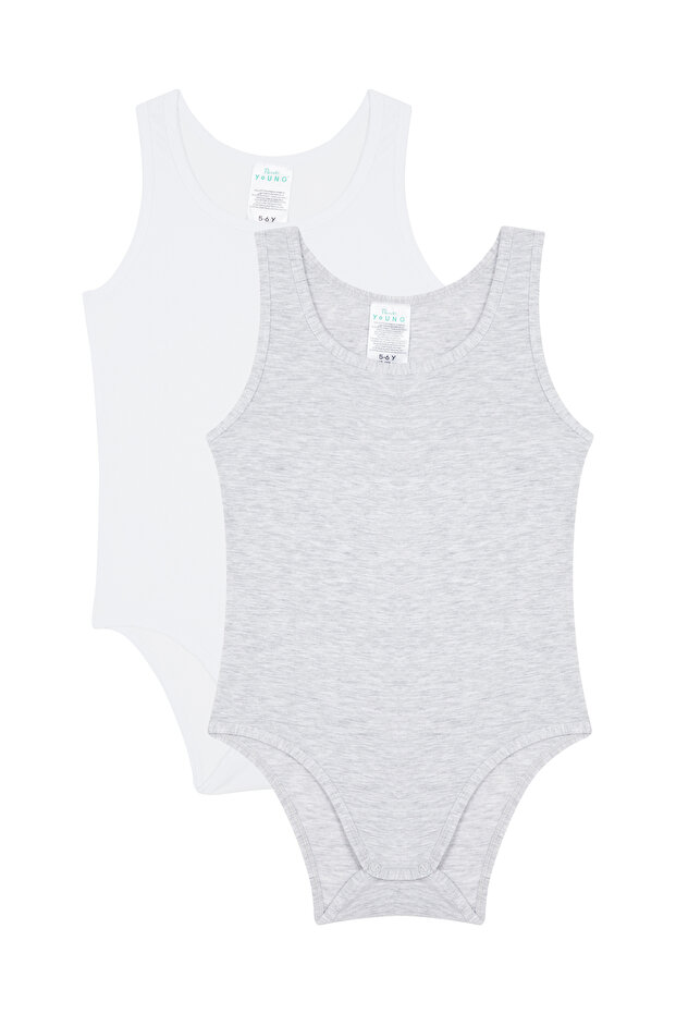 Kız Çocuk Basic 2li Bodysuit - 1