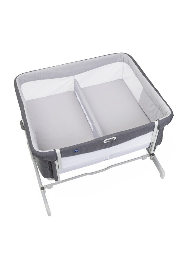 NEXT2ME TWINS CO-SLEEP. CRIB MAGNET GREY - 6