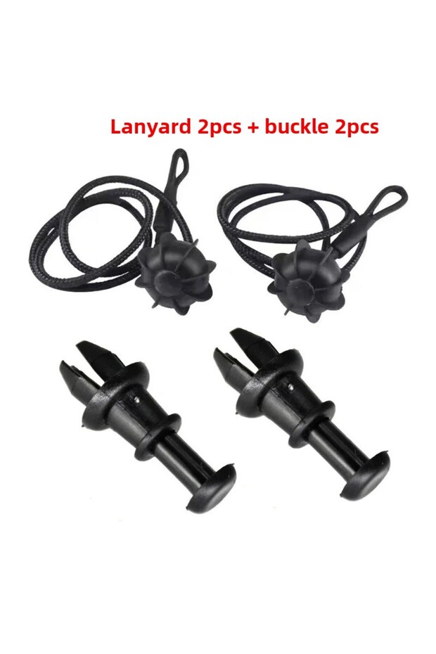 1 set Boot Trunk Parcel Shelf Strap String Clips Tray String Hanger Pivot Hook for Volkswagen GOLF 5