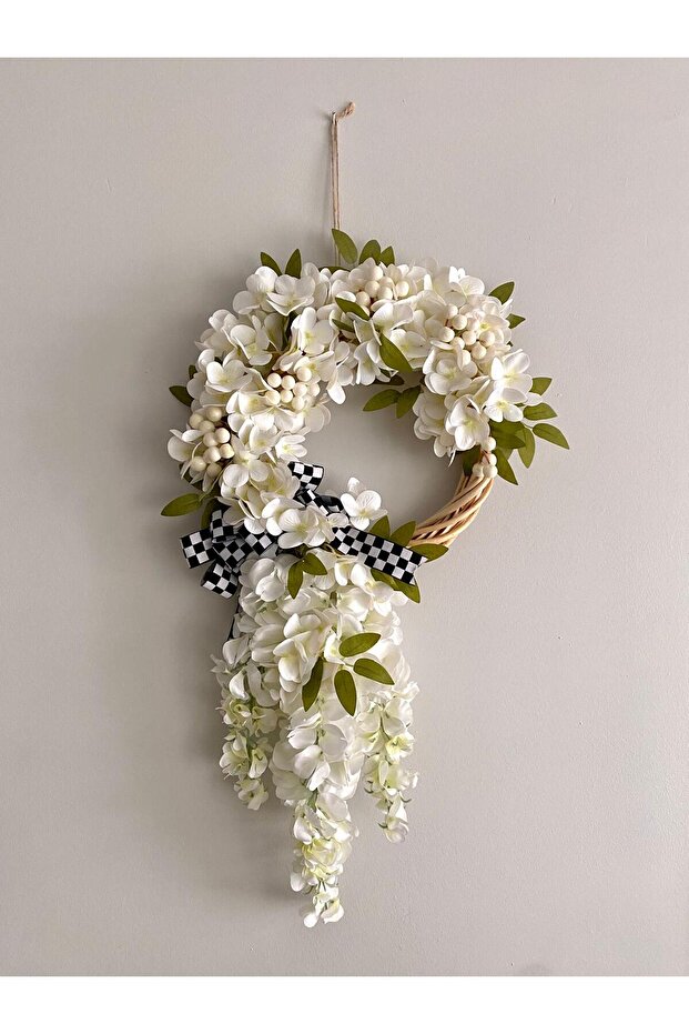 KAPI SÜSÜ BAMBU ÇELENK ORTANCA - 2