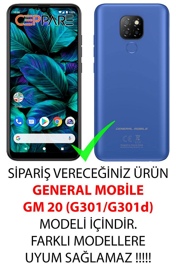 GM 20 (G301/G301d) Uyumlu Kılıf Desen Baskılı Silikon Prizmatik Tasarım STK:667 CP-F9Sn7uo - 2