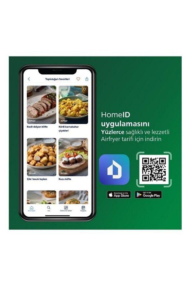 Yeni Yağsız kızartma Makinesi Airfryer Uzaktan Kontrol Wifi 7,2 L XXL - 3