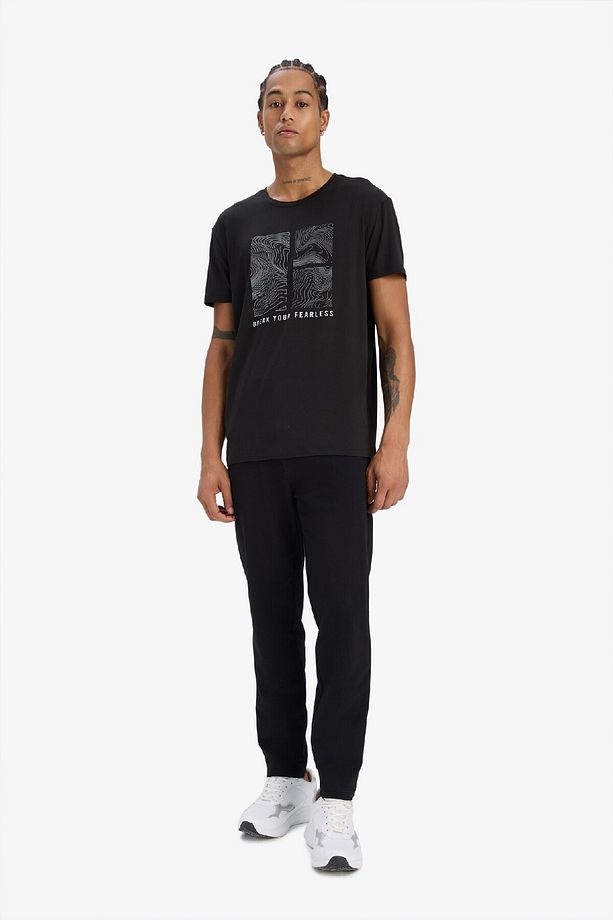DeFactoFit Slim Fit Dar Kesim Çift Cepli Standart Paça Sporcu Jogger D7808AX25SP - 3