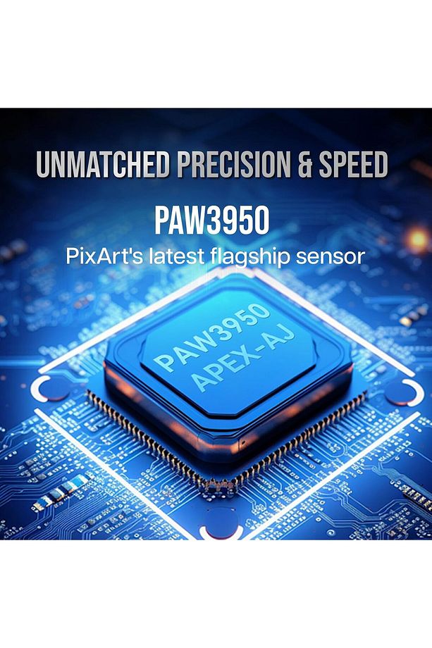 AJ159 APEX 8K Oyun Mouse, 3 Modlu TFT Ekranlı Manyetik Şarj İstasyonu,PAW3950 Sensör, 56 Gram - 9
