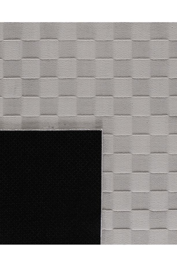Soie Rölyef Halı - Gri - 200x290 cm - 2