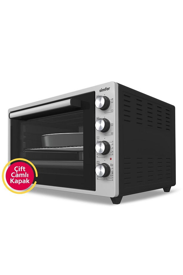 7033 Inox Turbo Midi/mini Fırın, 2000 W, 70 Litre, Me - 2