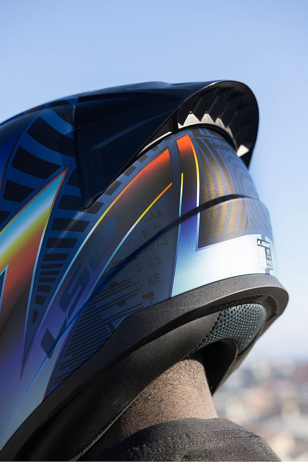 RAPID 2 RACE OPTIK MAT MAVİ-MOR KASK - 7